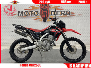 2015 Honda CRF 250L, чёрный, 465000 рублей, вид 1