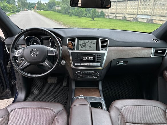 2015 Mercedes-Benz M-Класс 350 CDI III (W166), синий, 2450000 рублей - вид 5