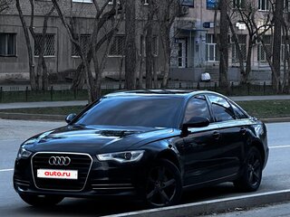 2013 Audi A6 IV (C7), чёрный, 1600000 рублей, вид 1