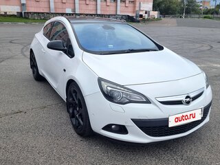 2014 Opel Astra GTC J Рестайлинг, белый, 1180000 рублей, вид 4