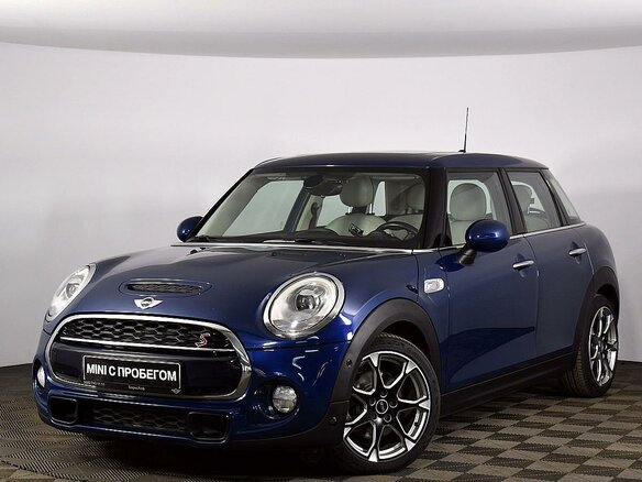 2015 Mini Hatch Cooper S III (F55/F56), синий