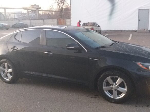 2014 Kia Optima III Рестайлинг, чёрный, 1550000 рублей - вид 7