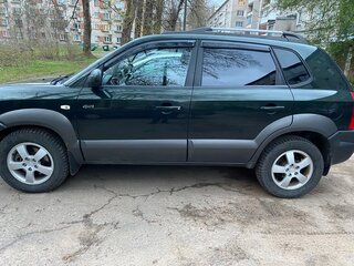 2008 Hyundai Tucson I, зелёный, 800000 рублей, вид 3