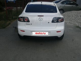 2008 Mazda 3 I (BK) Рестайлинг, белый, 400000 рублей, вид 1