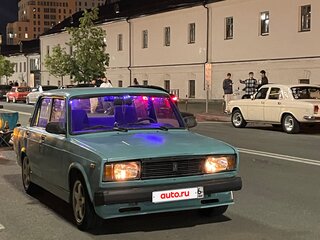 2001 Lada (ВАЗ) 2107, голубой, 180000 рублей, вид 1