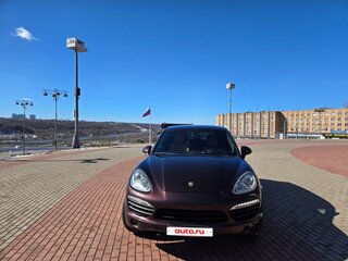 2014 Porsche Cayenne S Diesel II (958), коричневый, 3250000 рублей, вид 2