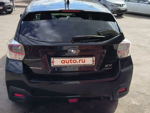 2016 Subaru XV I Рестайлинг, чёрный, 1780000 рублей - вид 7