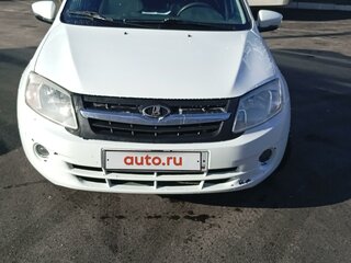 2015 Lada (ВАЗ) Granta I, белый, 530000 рублей, вид 2