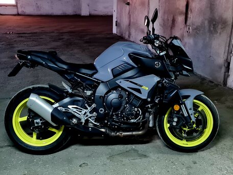 2017 Yamaha MT-10, серый, 1250000 рублей, вид 1