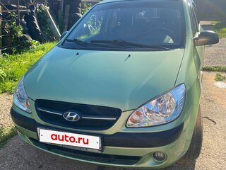 2008 Hyundai Getz I Рестайлинг, зелёный, 710000 рублей, вид 1