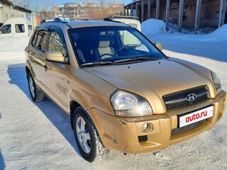 2005 Hyundai Tucson I, жёлтый, 999000 рублей, вид 2