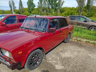 2005 Lada (ВАЗ) 2107, пурпурный, 320000 рублей, вид 1