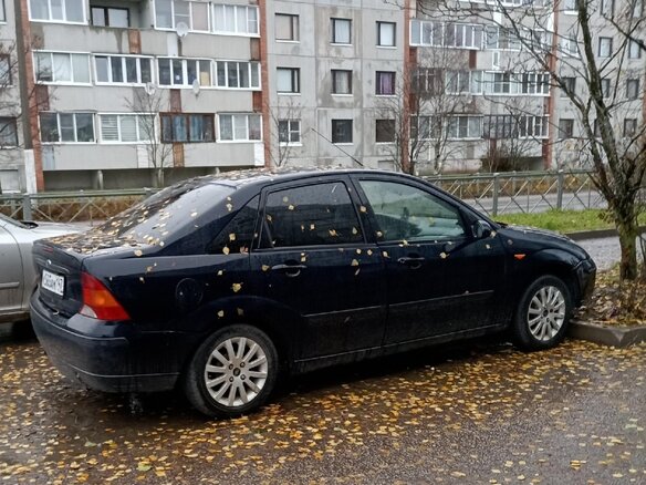 2003 Ford Focus I Рестайлинг, синий, 190000 рублей - вид 2