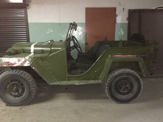 1953 ГАЗ ГАЗ 67, зелёный, 450000 рублей, вид 3