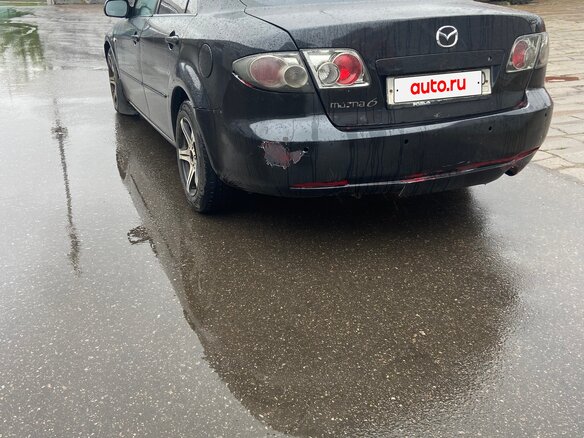 2006 Mazda 6 I (GG) Рестайлинг, чёрный, 375000 рублей - вид 2