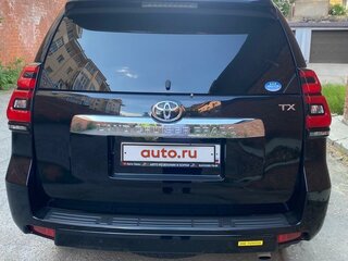 2018 Toyota Land Cruiser Prado 150 Series Рестайлинг 2, чёрный, 5150000 рублей, вид 3