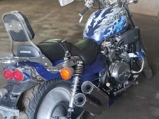 1990 Honda Magna, синий, 470000 рублей, вид 4