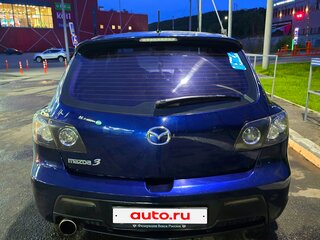 2008 Mazda 3 I (BK) Рестайлинг, синий, 650000 рублей, вид 3