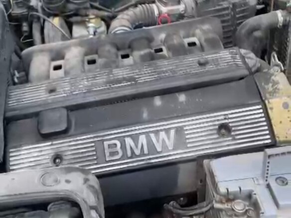 1992 BMW 5 серии 520i III (E34), зелёный, 130000 рублей - вид 3