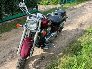 2009 Kawasaki VN900 Vulcan, красный, 490000 рублей, вид 3