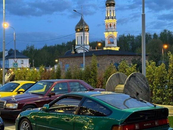 1992 Honda CR-X II, зелёный, 1790000 рублей - вид 7