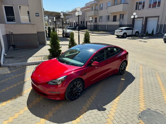 2021 Tesla Model 3 Performance I, красный, 2500000 рублей