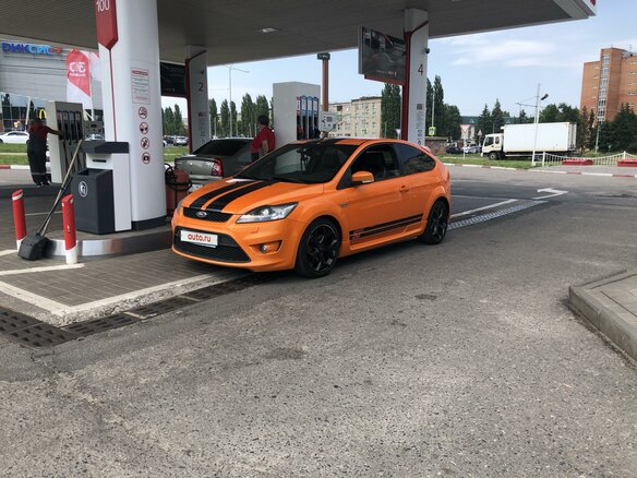 2008 Ford Focus ST II Рестайлинг, оранжевый, 2890000 рублей - вид 6