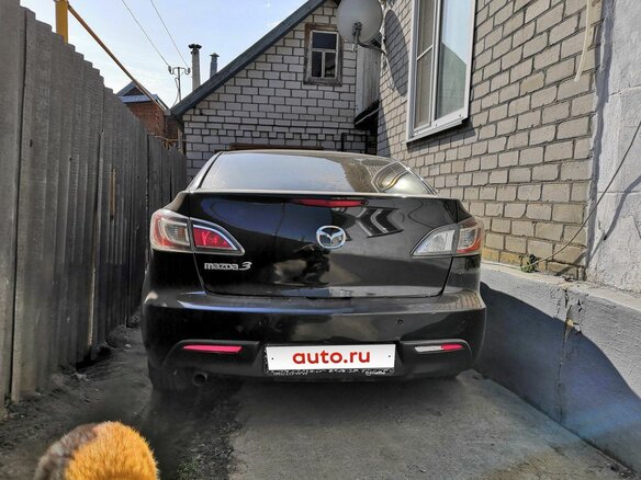 2010 Mazda 3 II (BL), чёрный, 890000 рублей - вид 6