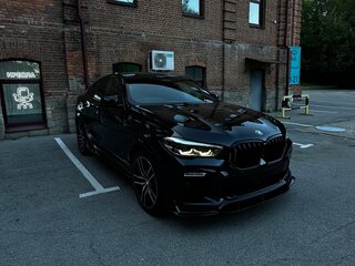 2019 BMW X6 30d III (G06), синий, 6100000 рублей, вид 3