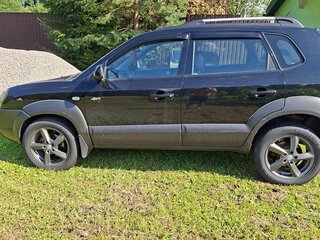 2005 Hyundai Tucson I, чёрный, 680000 рублей, вид 4