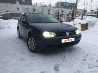 1999 Volkswagen Golf IV, синий, 650000 рублей, вид 1