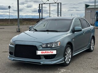 2007 Mitsubishi Lancer X, серый, 450000 рублей, вид 1