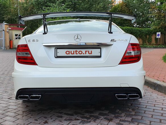 2012 Mercedes-Benz C-Класс AMG 63 AMG Black Series III (W204) Рестайлинг, белый - вид 18