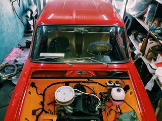 1975 Lada (ВАЗ) 2102, красный, 400000 рублей, вид 5