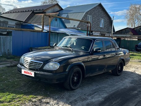 2008 ГАЗ 31105 «Волга», чёрный, 130000 рублей, вид 1