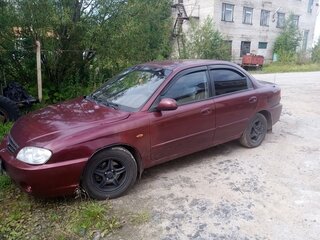 2007 Kia Spectra I Рестайлинг 2, красный, 230000 рублей, вид 3