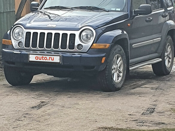 2005 Jeep Cherokee III (KJ) Рестайлинг, синий, 700000 рублей