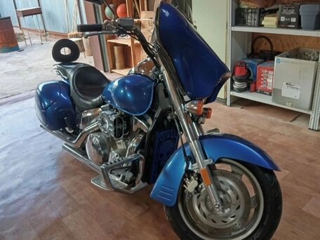 2007 Honda VTX 1300, синий, 615000 рублей, вид 5