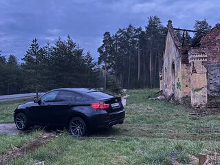 2011 BMW X6 M I (E71), синий, 2990000 рублей, вид 3