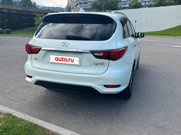 2019 Infiniti QX60 I Рестайлинг, белый - вид 4