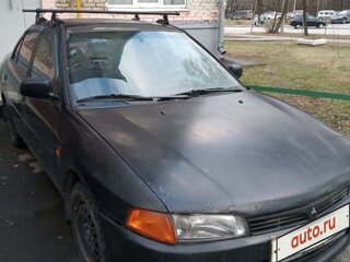 1996 Mitsubishi Lancer VII, чёрный, 425000 рублей, вид 2