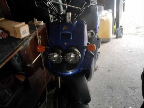 2008 Yamaha BWs, синий, 130000 рублей - вид 1