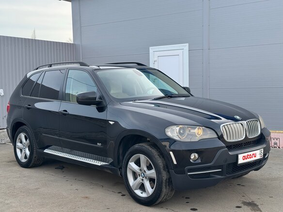 2008 BMW X5 3.0si II (E70), чёрный, 1750000 рублей - вид 1
