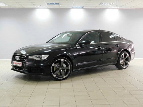2013 Audi A6 IV (C7), чёрный