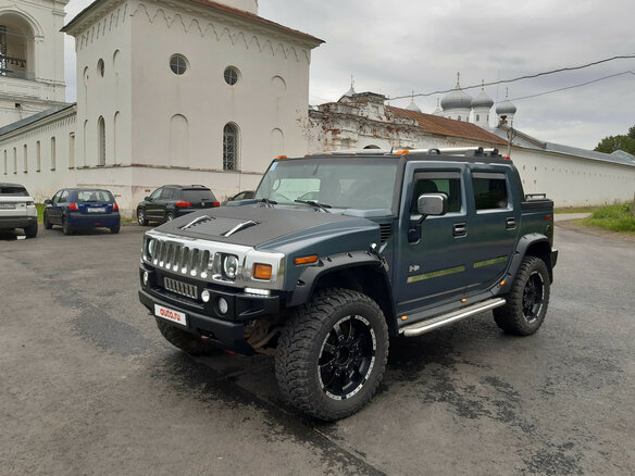 2005 Hummer H2 I, серый - вид 2