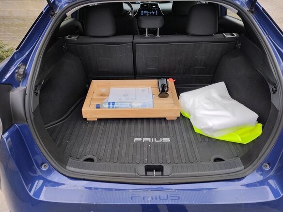 2017 Toyota Prius IV (XW50), синий, 1696860 рублей - вид 18