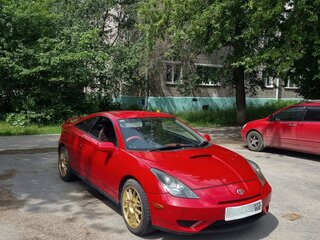 2002 Toyota Celica VII (T230) Рестайлинг, красный, 850000 рублей, вид 2