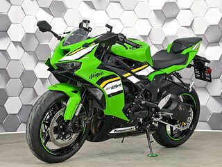 2025 Kawasaki ZX-6R Ninja, зелёный, 1499000 рублей, вид 2