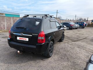 2007 Hyundai Tucson I, чёрный, 530000 рублей, вид 3