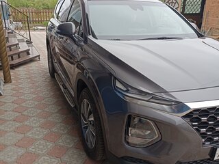 2019 Hyundai Santa Fe IV, серый, 2850000 рублей, вид 3